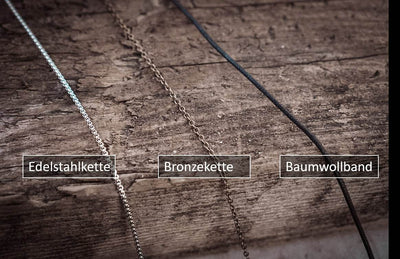 Geweihspitze mit Rune - electroformed - Vikinger Schmuck - Keltische Halskette